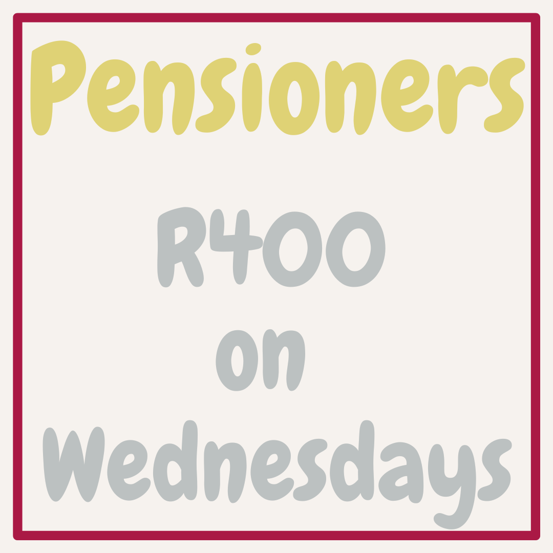 Pensioners Discount